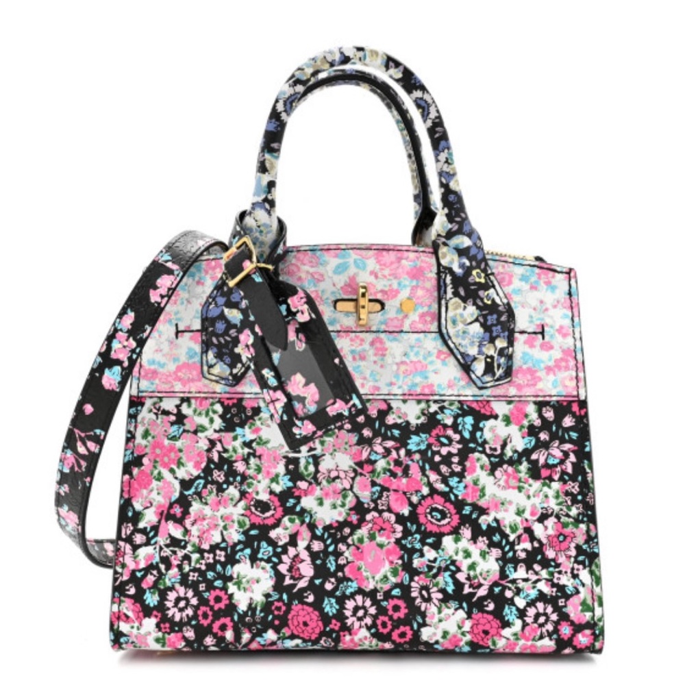 Louis Vuitton Calfskin Liberty Rose Mini City Steamer